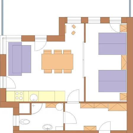 公寓 Klinovec Sun - Garazove Parkovani